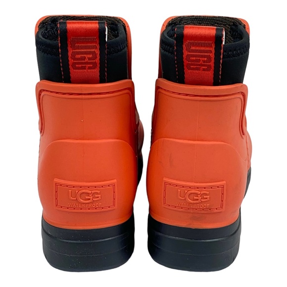 UGG Droplet Lug Sole Waterproof Rain Boots Hazard Size 5 - Picture 6 of 13